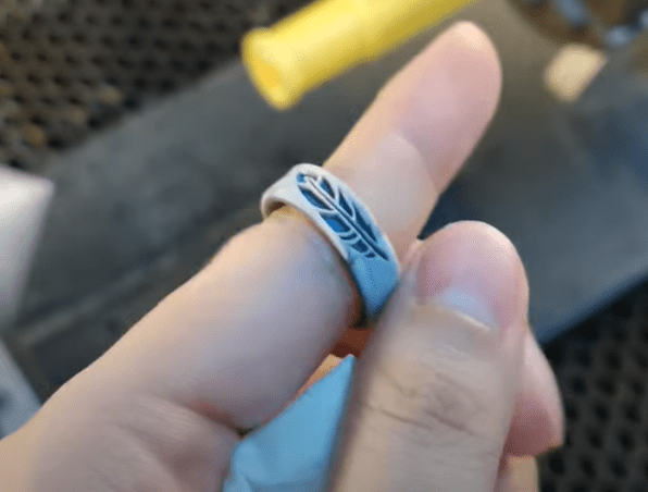 engraved rubber rings