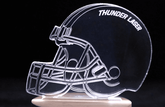 football helmet night light cover