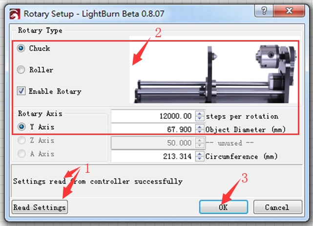 rotary lightburn 5