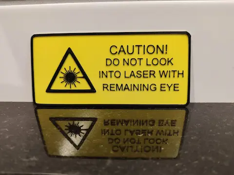 warning sign