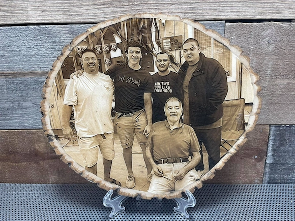 laser engraved photos on wood 5