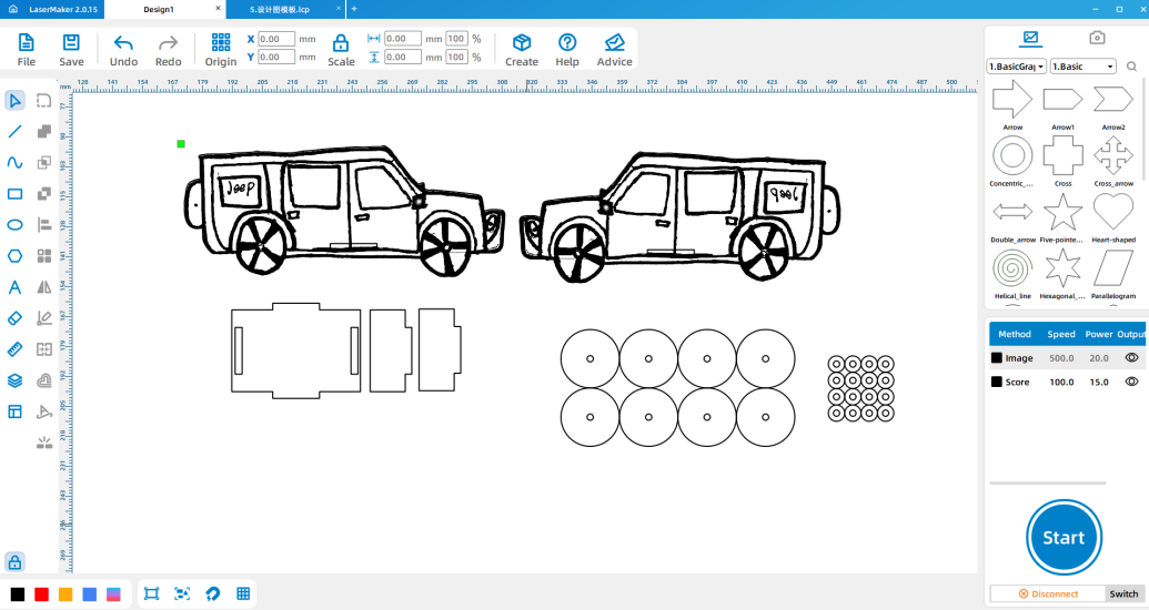 soft drawing A car inventor 13