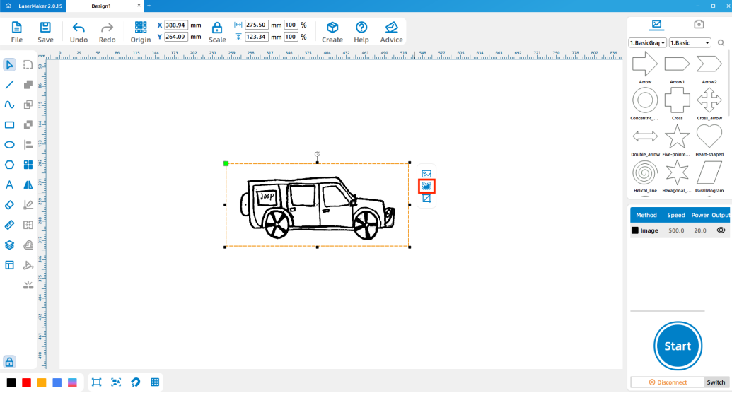 soft drawing A car inventor 27