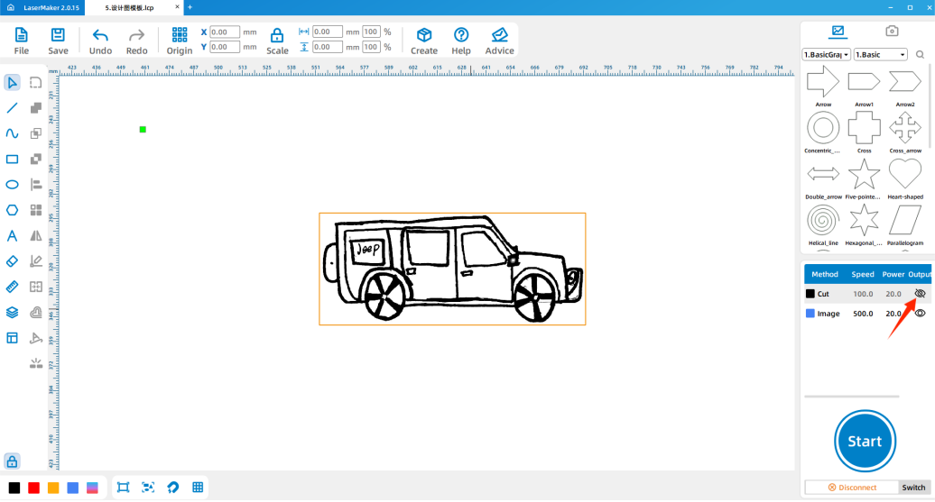 soft drawing A car inventor 3