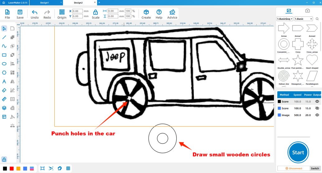 soft drawing A car inventor 30