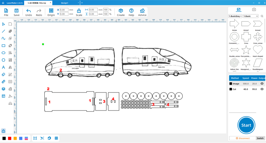 soft drawing A train inventor 5