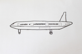 soft drawing Airplane inventor 21