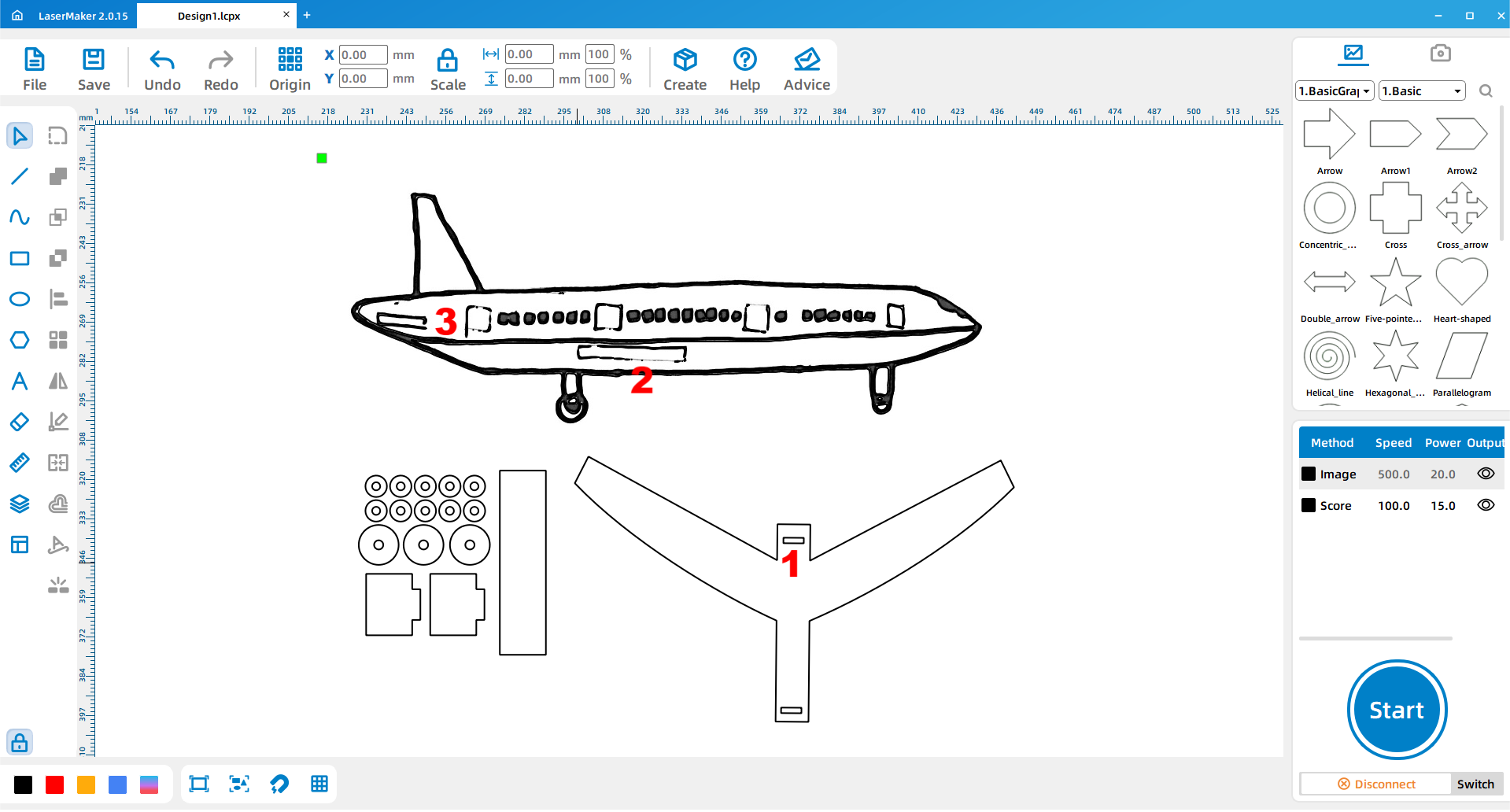 soft drawing Airplane inventor 9