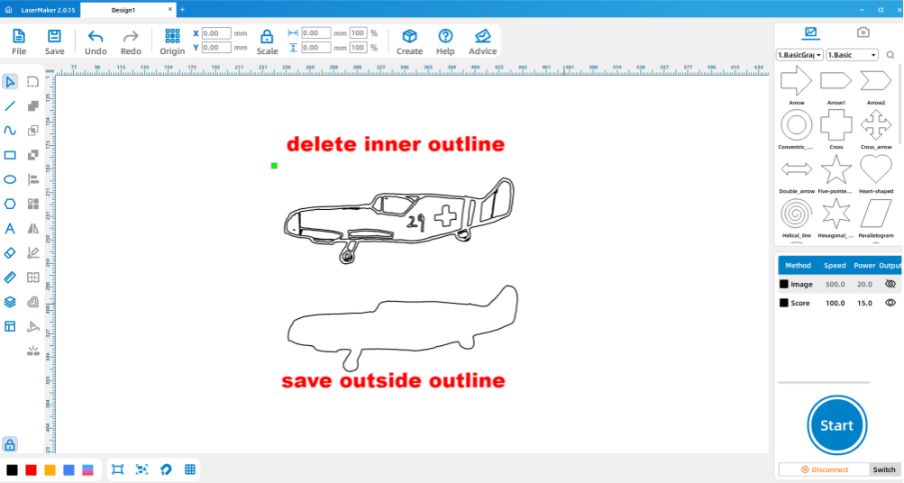 soft drawing Fighter jet 4