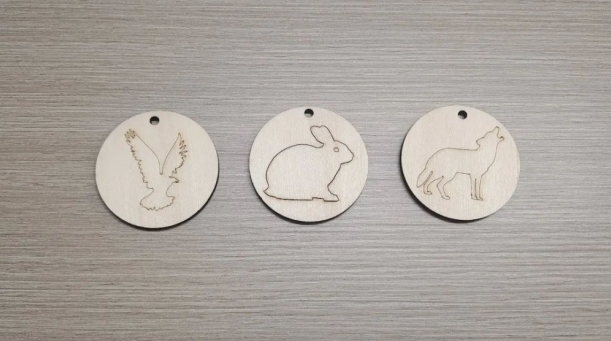 software building Animal Keychain 9