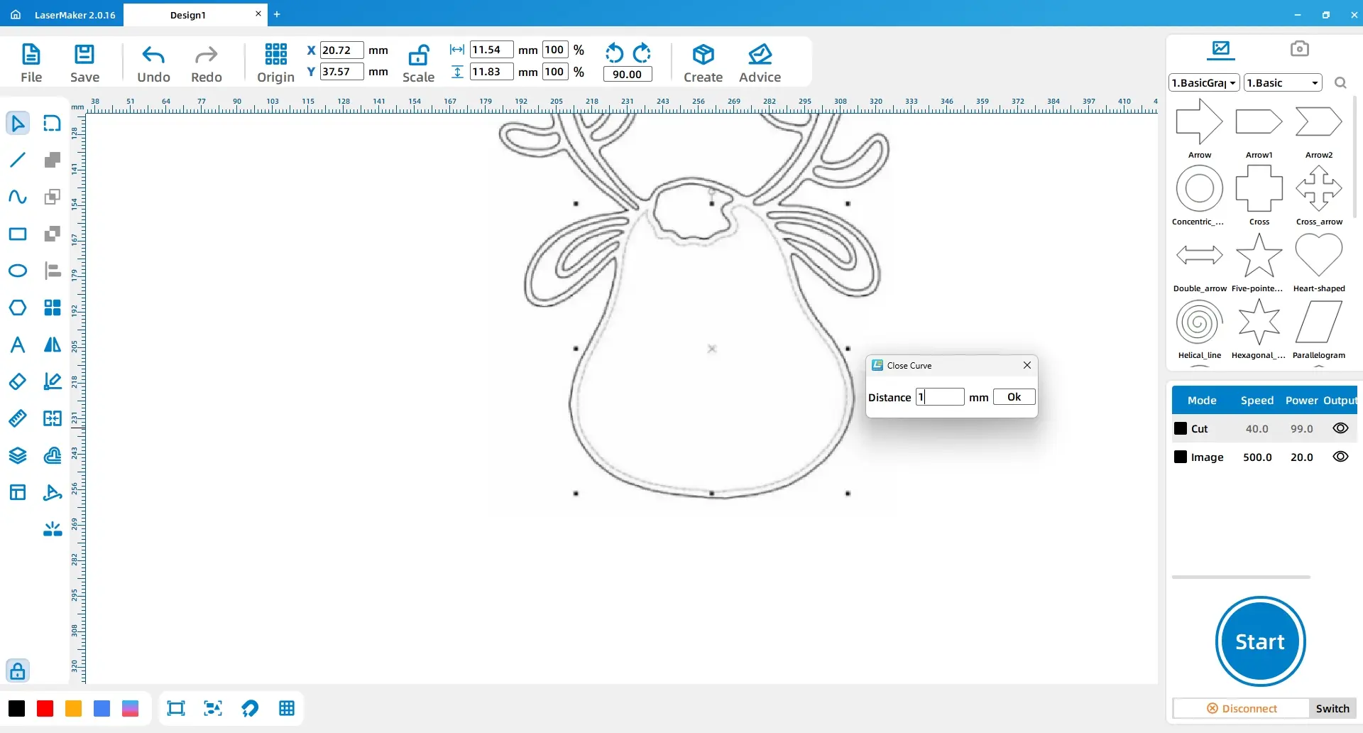 software building Christmas Tree Reindeer Ornament 10