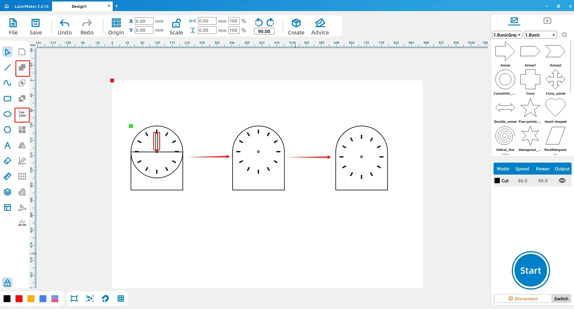 software building DIY Creative Clock 6