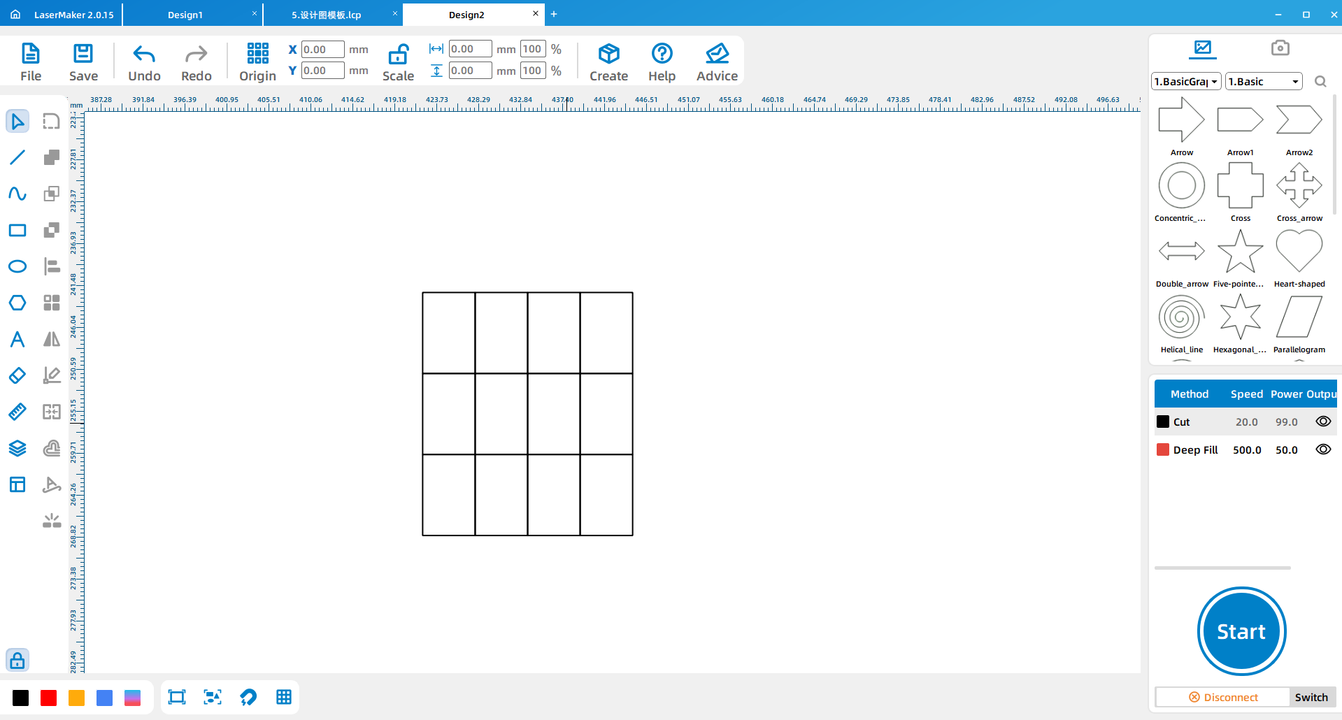 software drawing Playing Card Seal 18