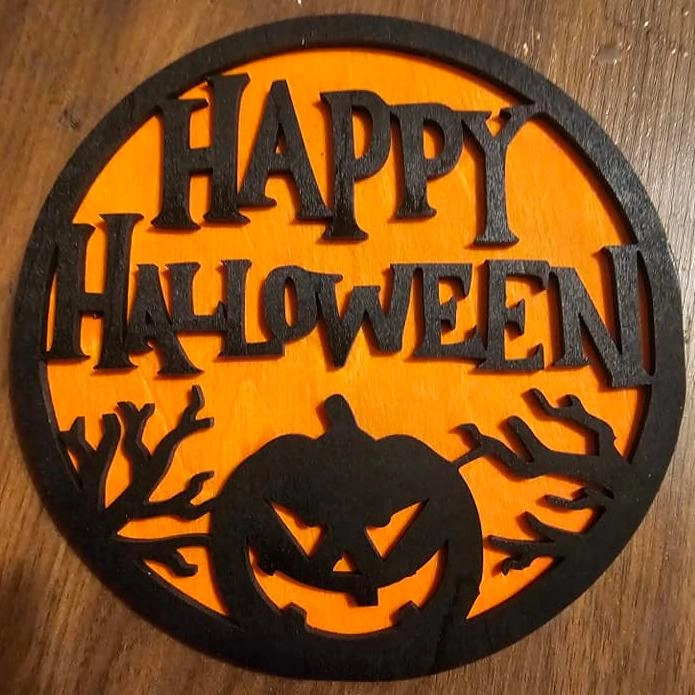 halloween laser engraving ideas wood john wiederhold sign