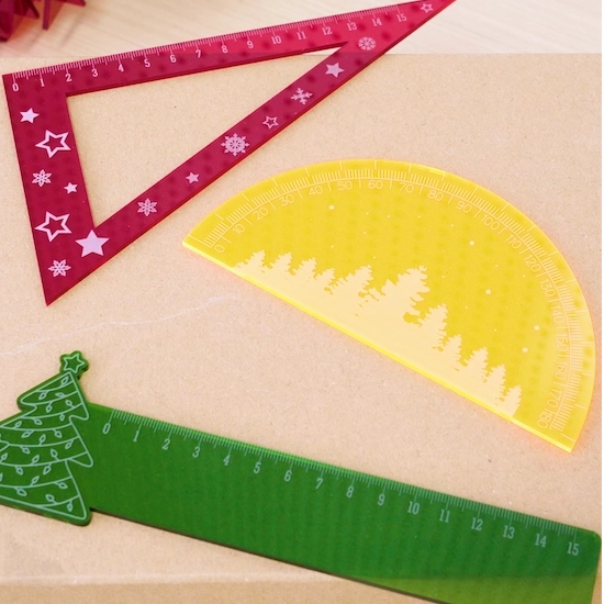 christmas laser engraving ideas rulers