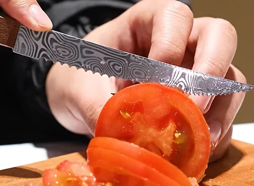 use stainless steel knife