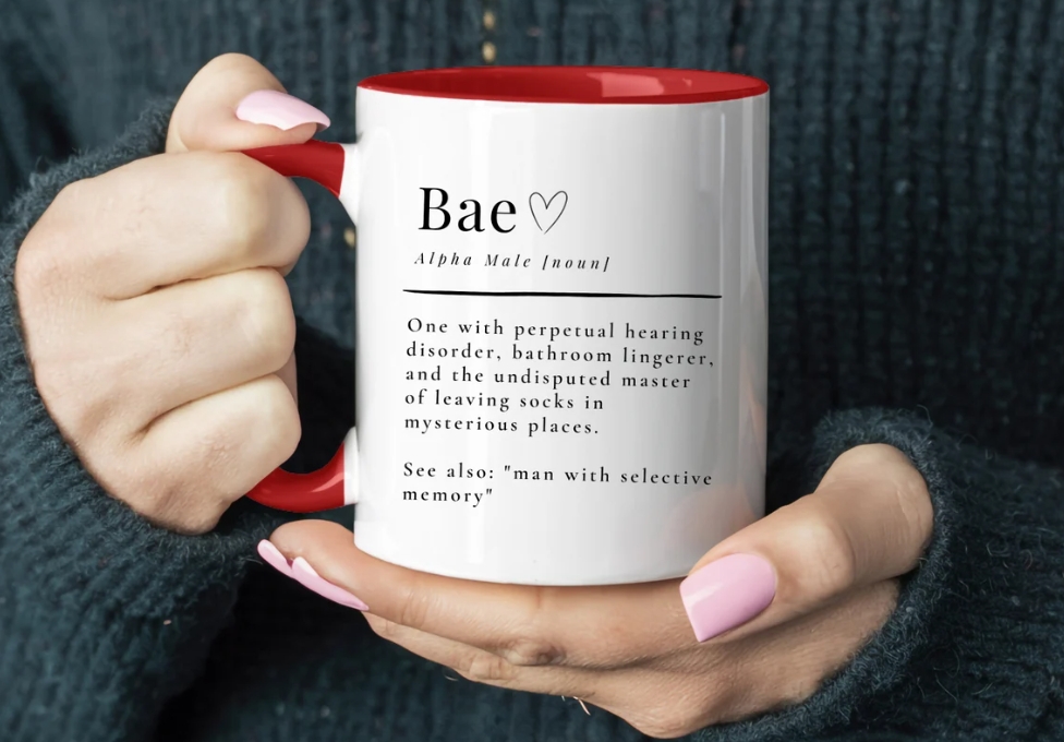 valentine's day laser engraved mug