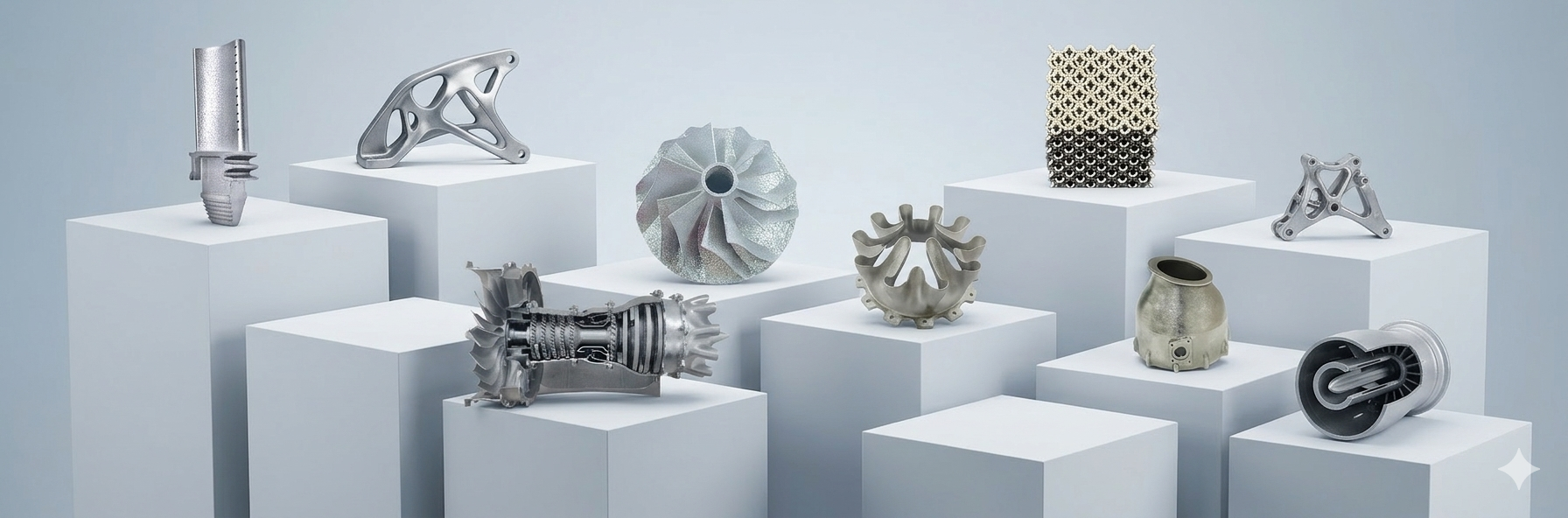 SLM metal 3D printing for aerospace manufacturing